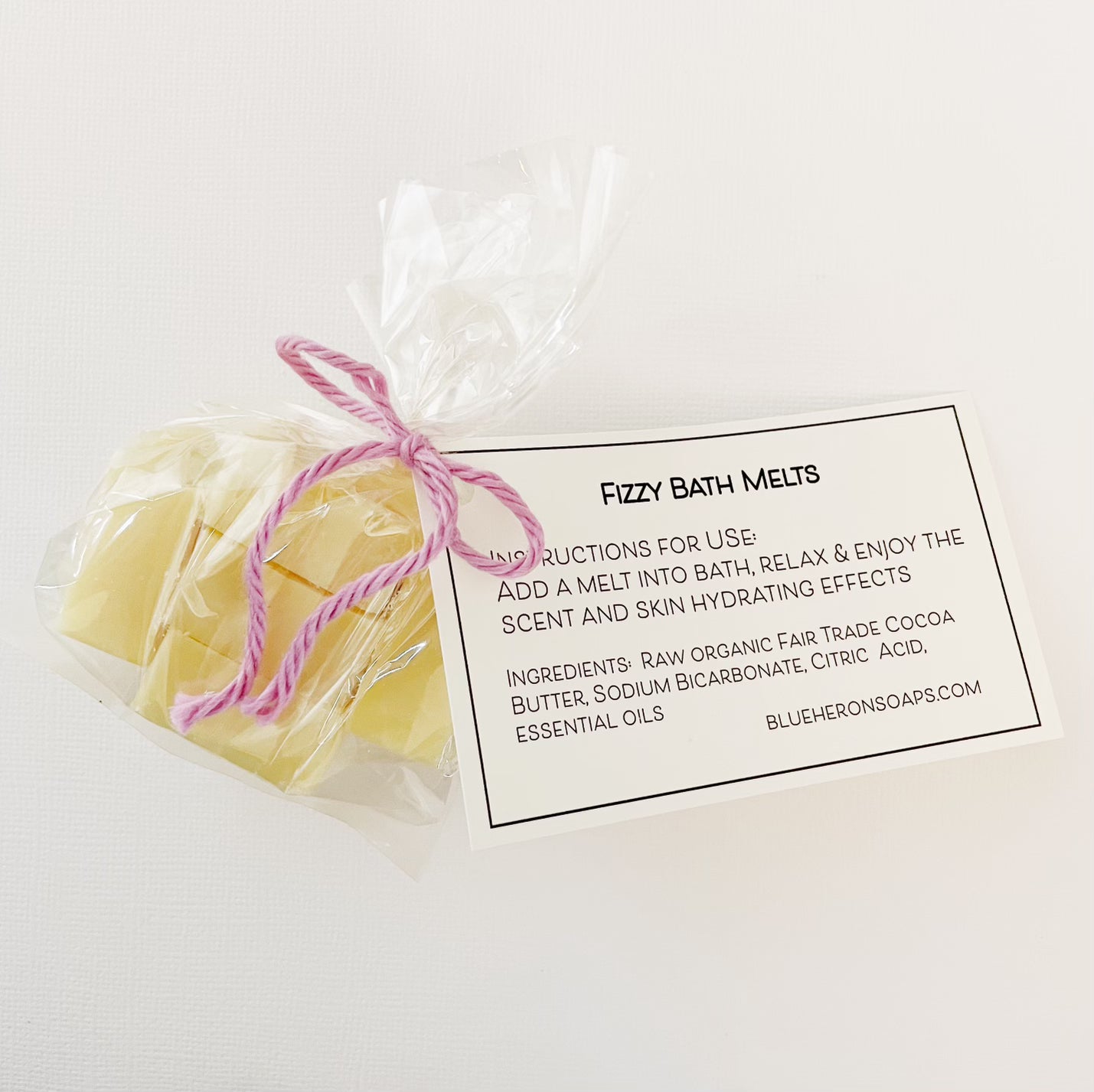 Fizzy Bath Melts | Blue Heron Soaps