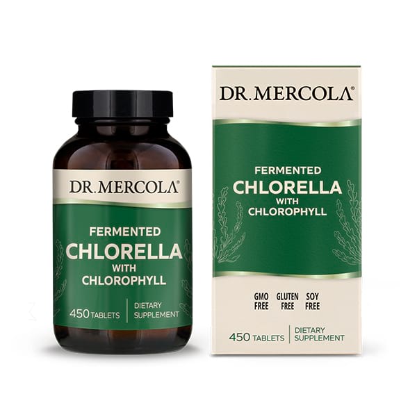 Fermented Chlorella with Chlorophyll