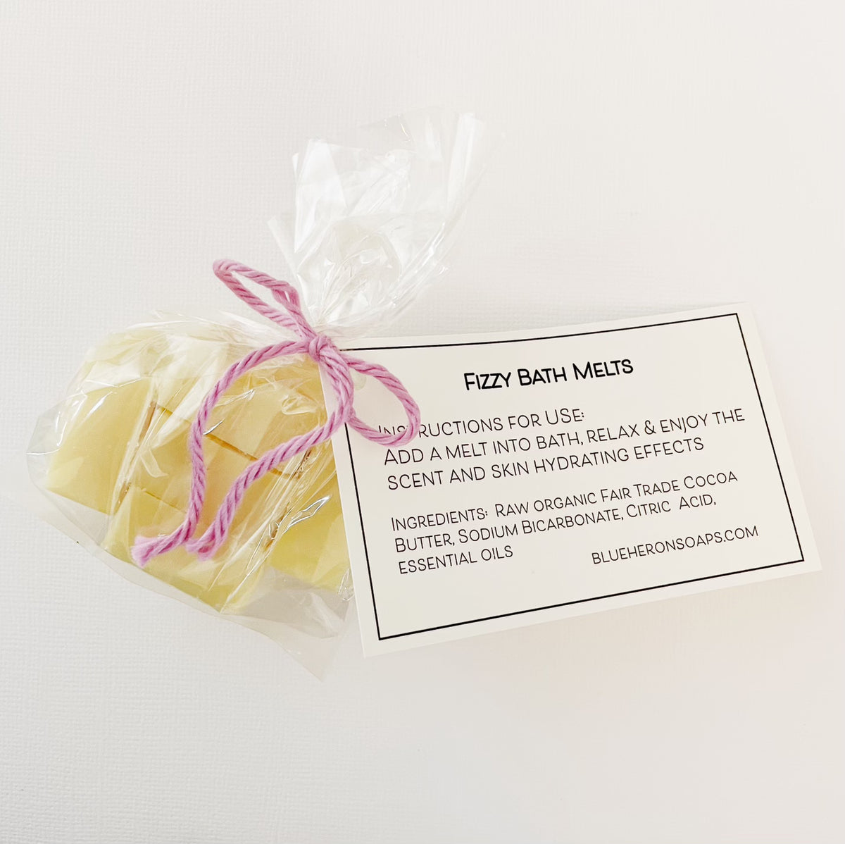 Fizzy Bath Melts | Blue Heron Soaps