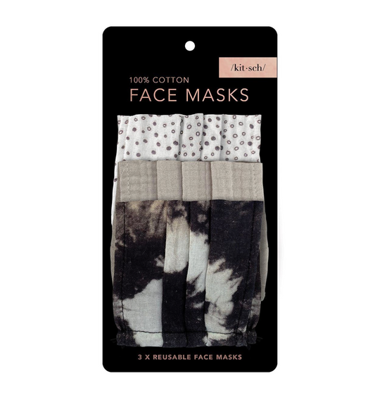 Cotton Face Mask | Set of Three