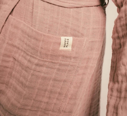 Gauzy Robe | Mauve | Size L